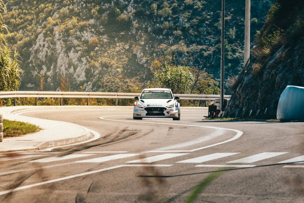 remaps hertfordshire 4 white rally car mountain road